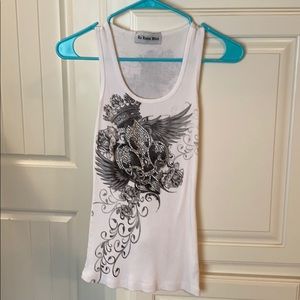 Tank top with Fleur Di Leis design